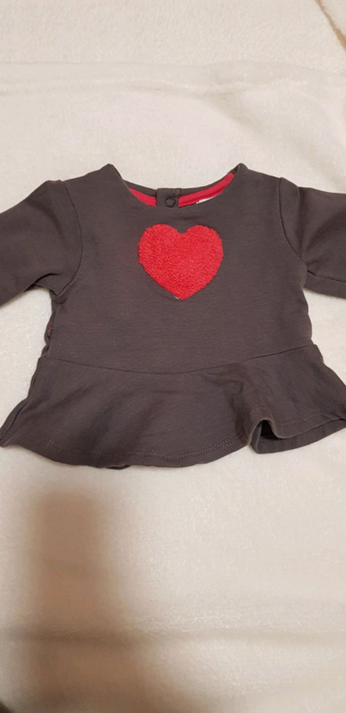 Haut manche longue 3 mois