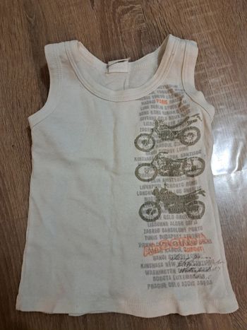 Débardeur motif moto Absorba