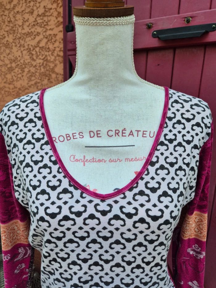 Tee-shirt à manches longues pour femme T. 38/40 - photo numéro 7