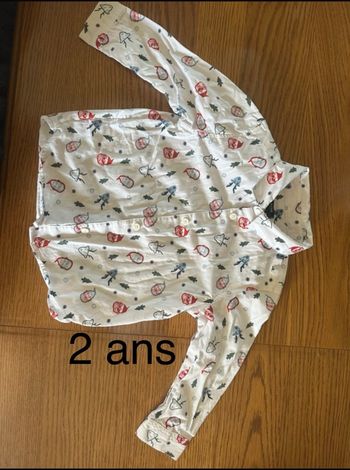 Chemise motif noel