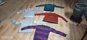 Lot de 5 pulls en laine 12 ans