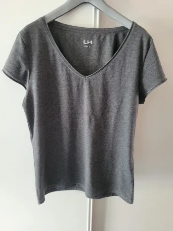 T-shirt gris taille L
