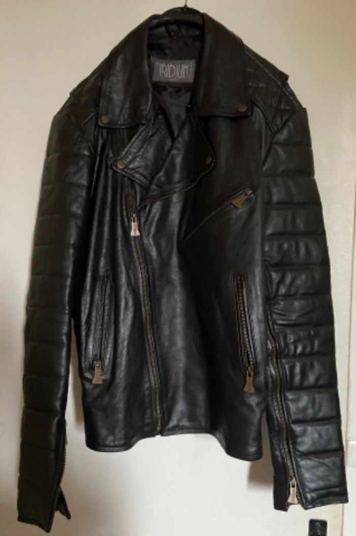 Veste en cuir
