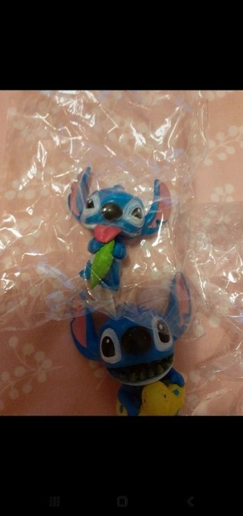 Lot de 5 petites figurines stitch 5 modèles