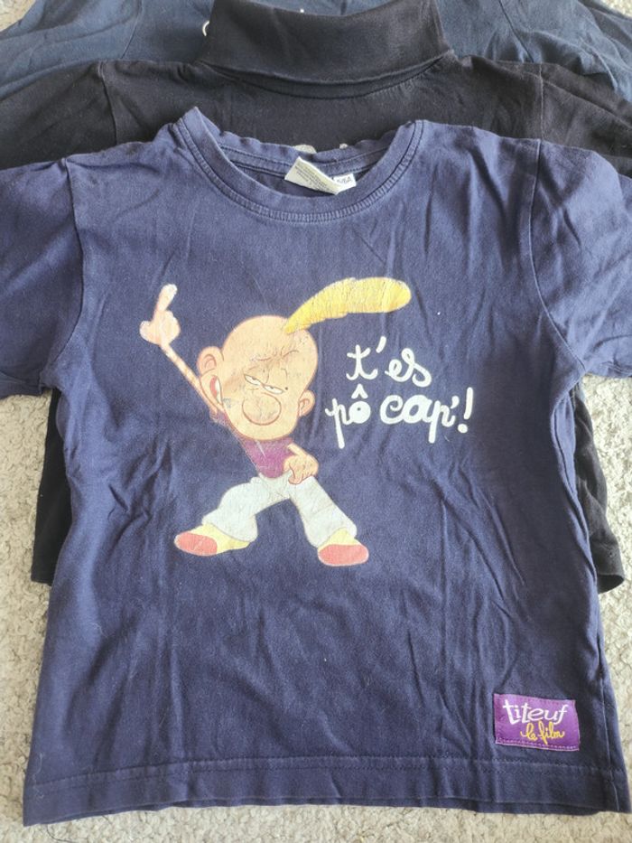Lot de 6 tee-shirts garçon 5 1ns - photo numéro 3