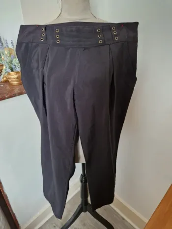 Pantalon carottes habillé noir taille 44 fpc