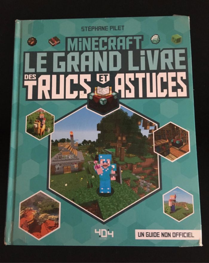 lot Minecraft : livres et porte clef - photo numéro 7