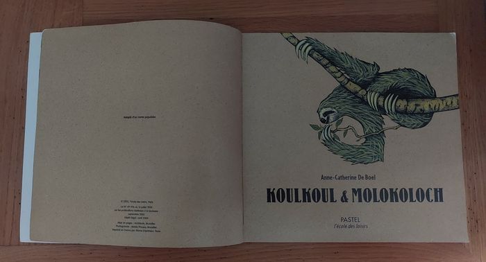 Koulkoul & Molokoloch - l'école des loisirs - photo numéro 2