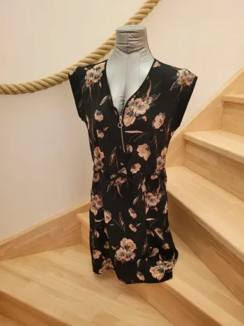 Robe fluide fleurie taille 38