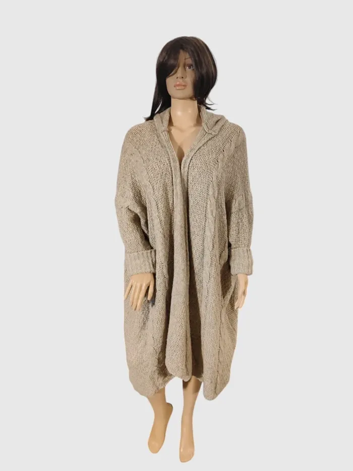 Gilet long beige Kalifornia Dream - photo numéro 2