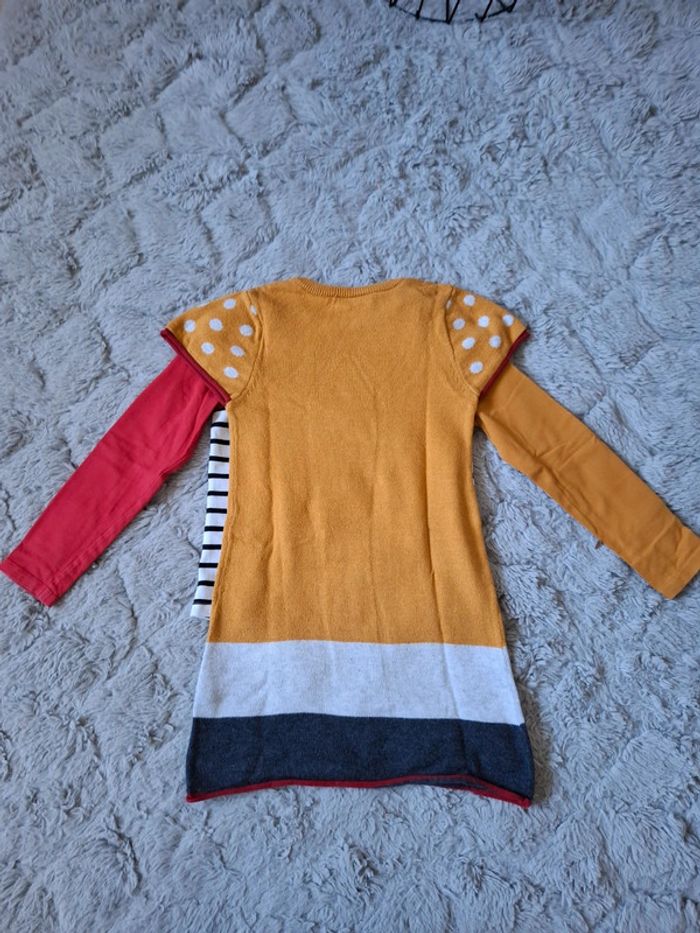 Magnifique ensemble robe en maille et haut 6 ans 🌺 orchestra 🌺 excellent état - photo numéro 6