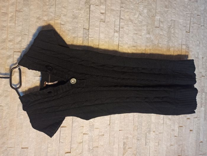 Robe Pull à Capuche Manches Courtes Femme Taille S