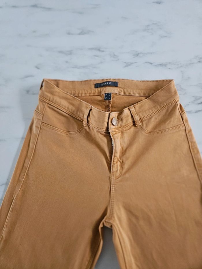 Esprit pantalon camel taille XS - photo numéro 3