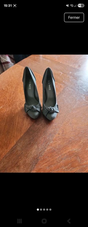 Escarpins mocassins talons 10 cm 