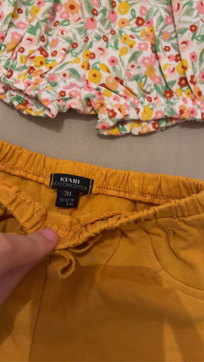 Lot de 3 short bébé fille - photo numéro 2