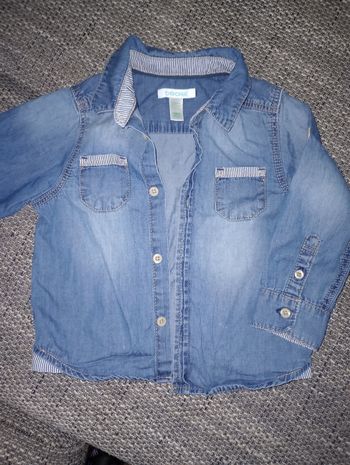 Chemise en jeans 18mois