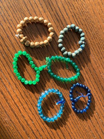 Lot de 6 bracelets