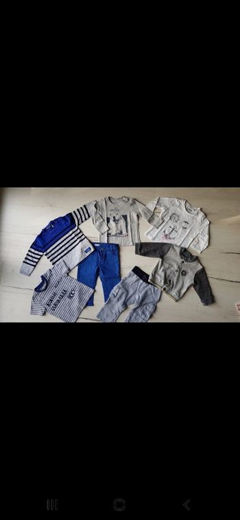 Superbe lot de 7 pièces ikks garçon 12 mois