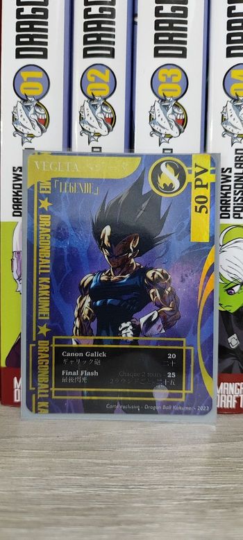 Carte dragon ball kakumei
