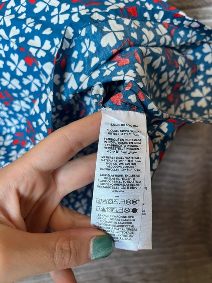 Blouse à cœurs - Bonpoint - 8 ans - photo numéro 5