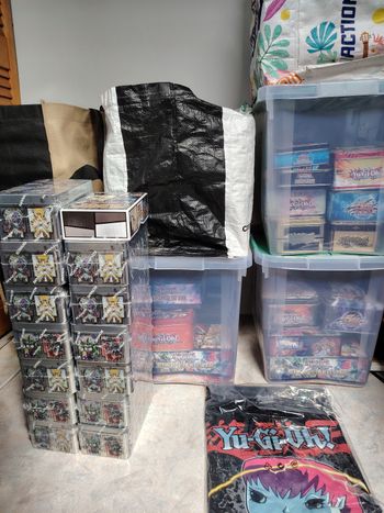 Yu-Gi-Oh Cartes - Boîtes vides - Tin's 25ans scellé - Tapis - Booster vides :