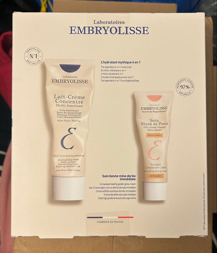 Coffret Embryolisse Lait-Crème Concentré et Soin Blush de Peau - photo numéro 2