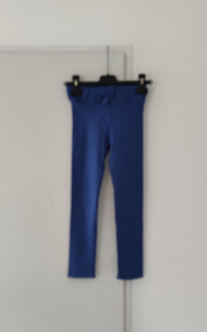 Legging bleu fille 7 ans – Très bon état - photo numéro 6