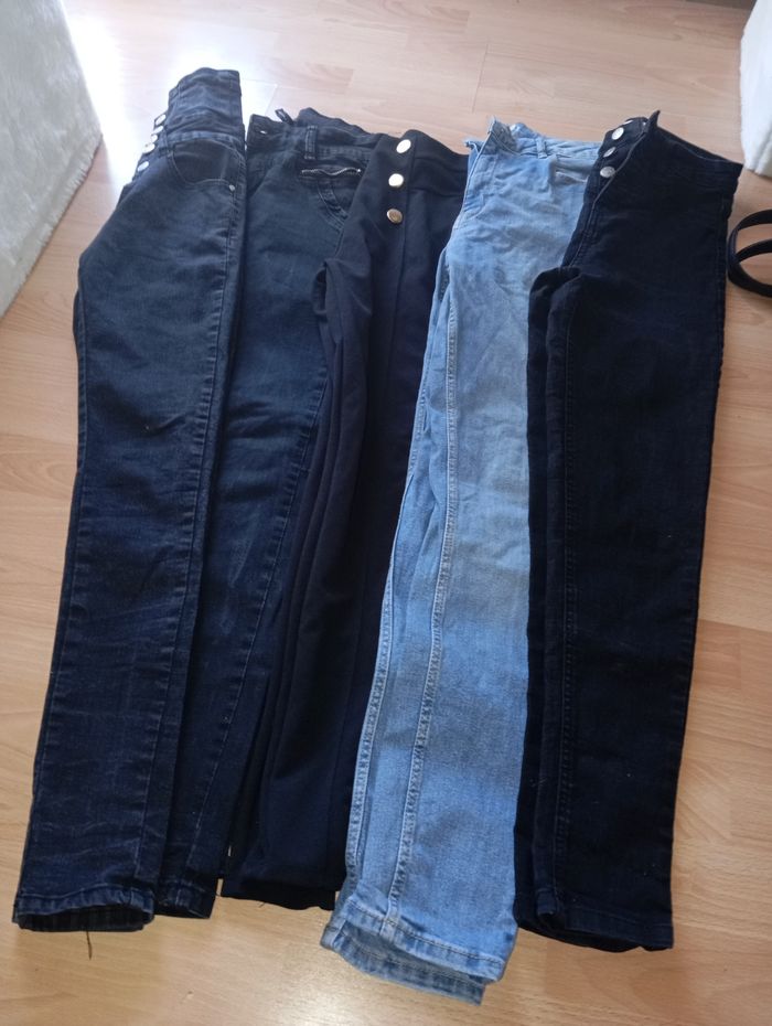 Lot de jeans femme