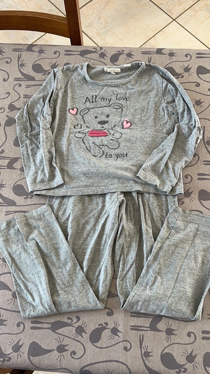 Pyjama fin fille 8 ans