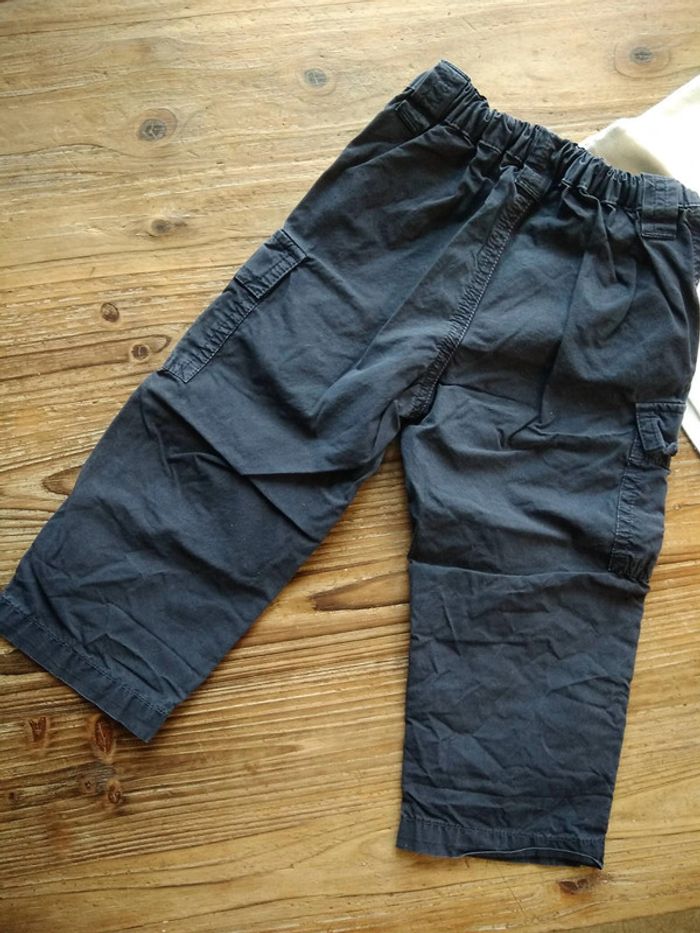 Ensemble pantalon en toile + polo manches courtes - photo numéro 7