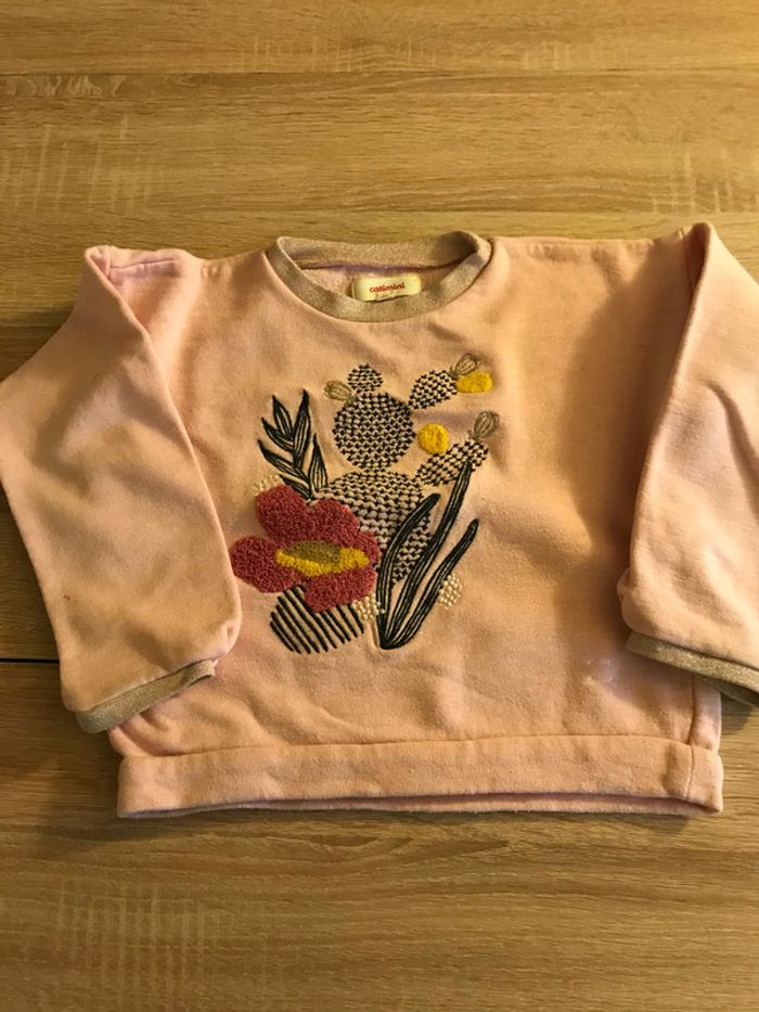 Sweat fille 4 ans catimini