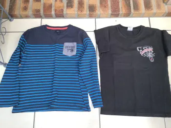 2 tee-shirts garçon