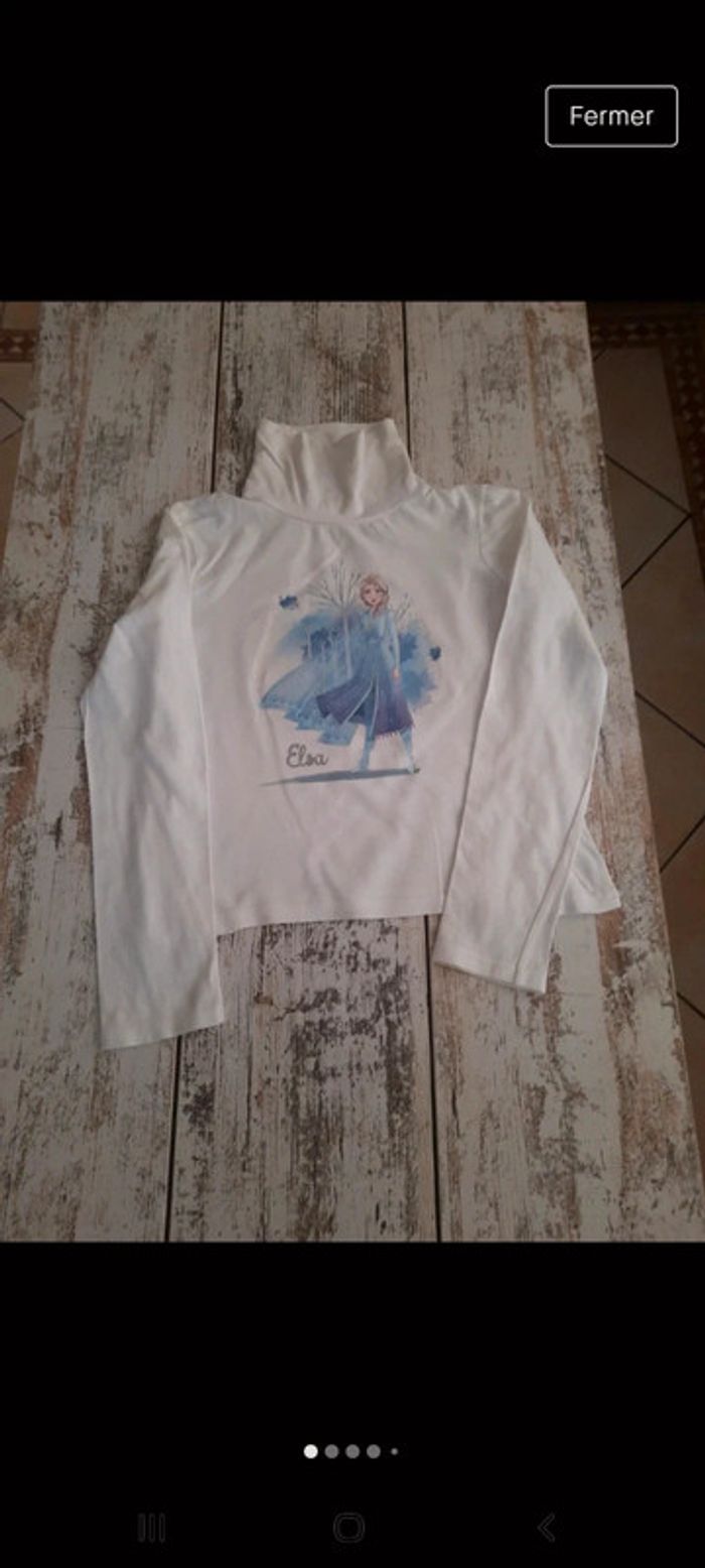 Sous pull disney la reine des neiges