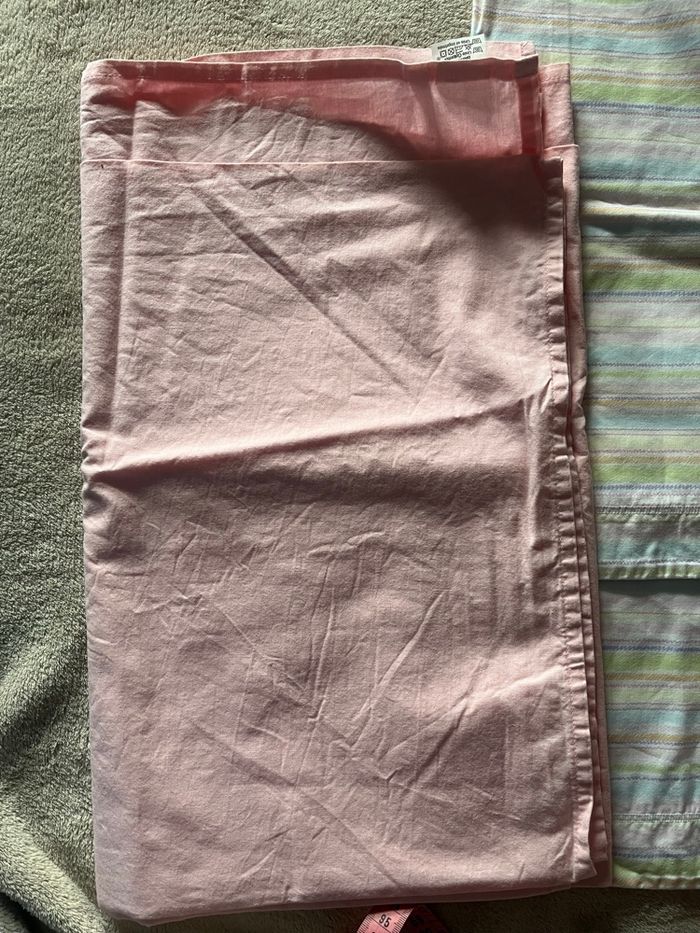 Lot drap et taies d’oreillers bébé - photo numéro 4