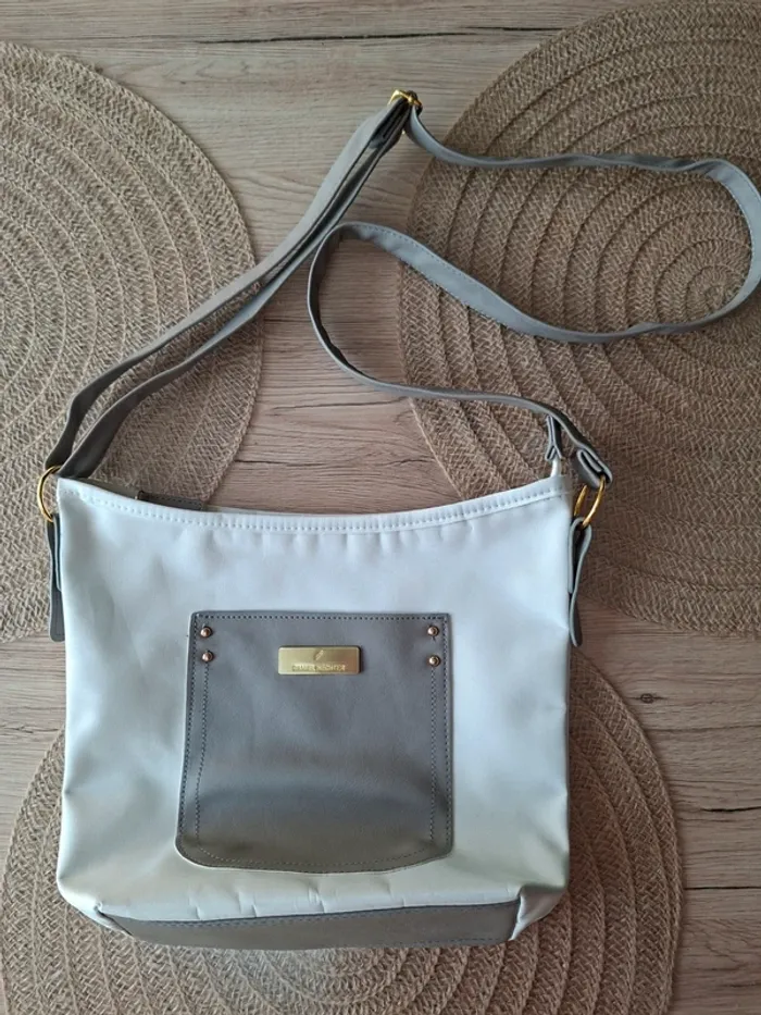 Sac bandoulière Daniel Hechter bicolore - photo numéro 11