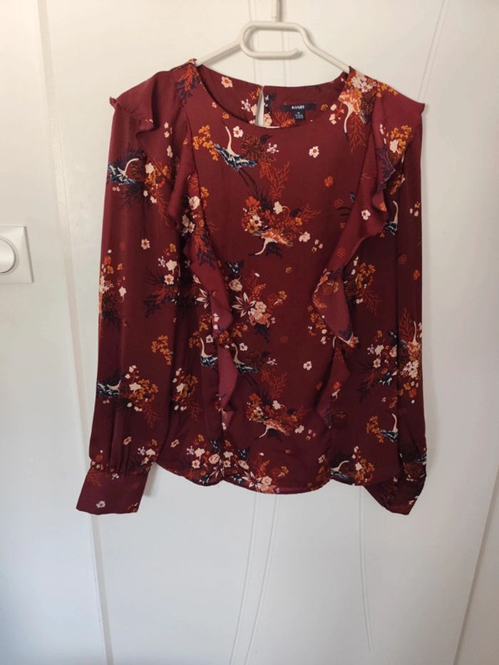 Blouse bordeaux