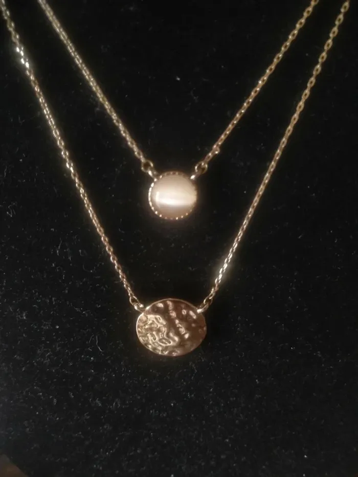 Collier fantaisie Double - photo numéro 2