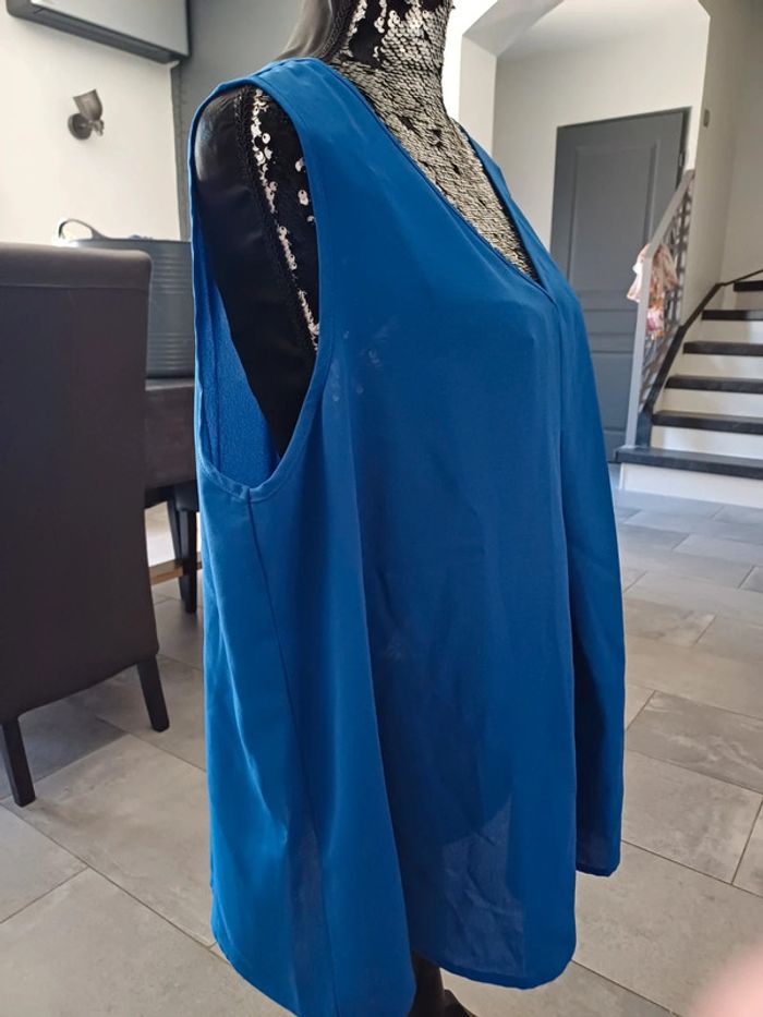 Tunique bleu évasée - photo numéro 5