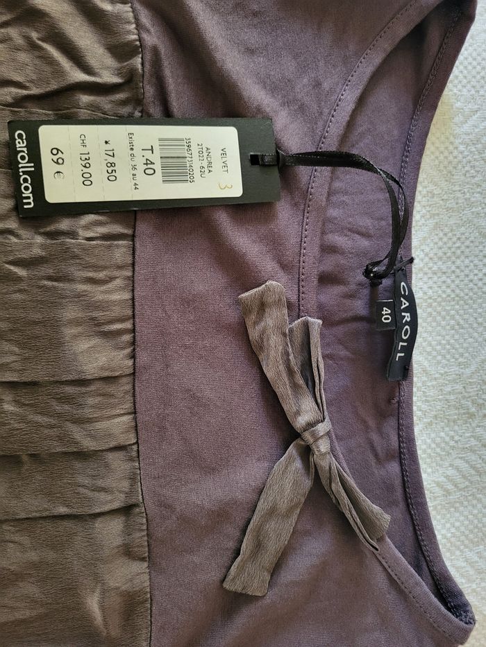 Haut Caroll habillé neuf avec étiquette - photo numéro 7