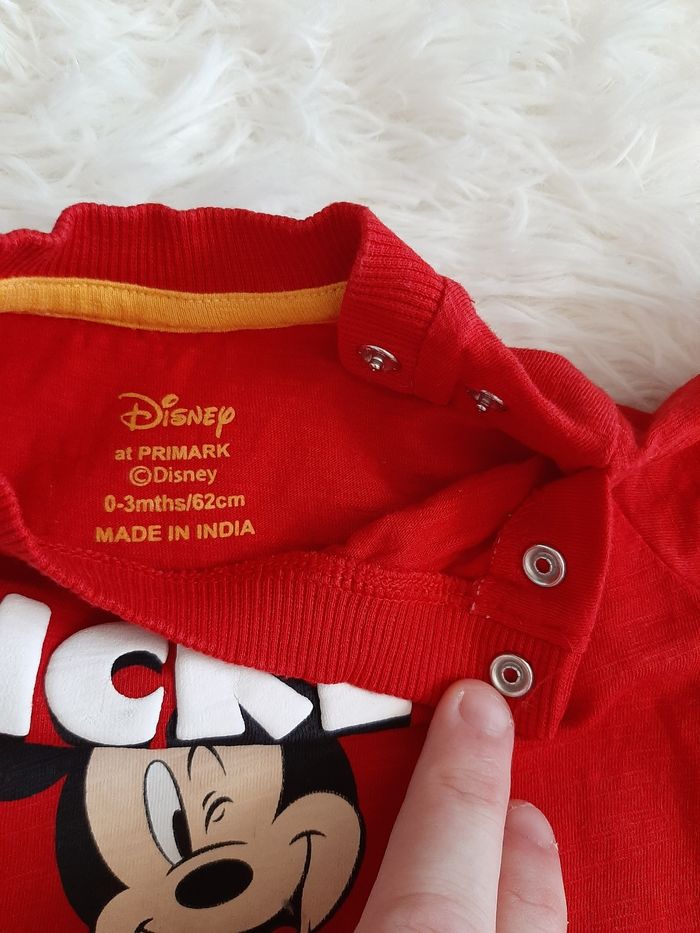 Tee-shirt Mickey rouge - photo numéro 5