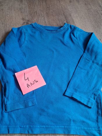 Tshirt manches longues 4 ans