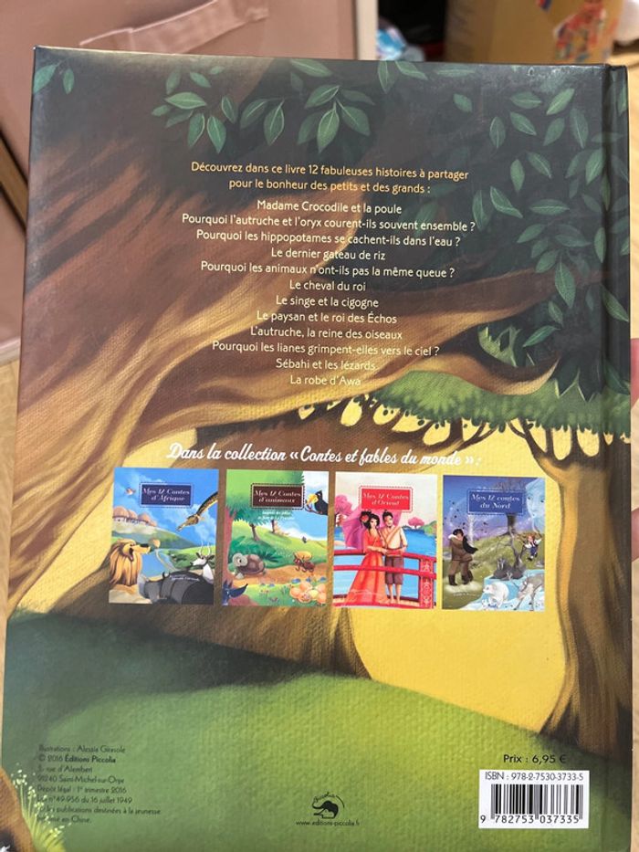 Livre mes 12 contes d’afrique - photo numéro 3