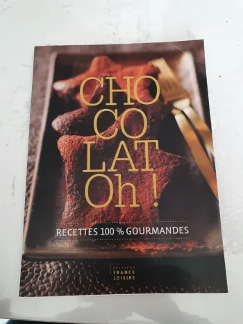 Livre chocolat recette 100% gourmandes