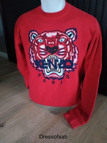 Crewneck Kenzo Brodée Homme