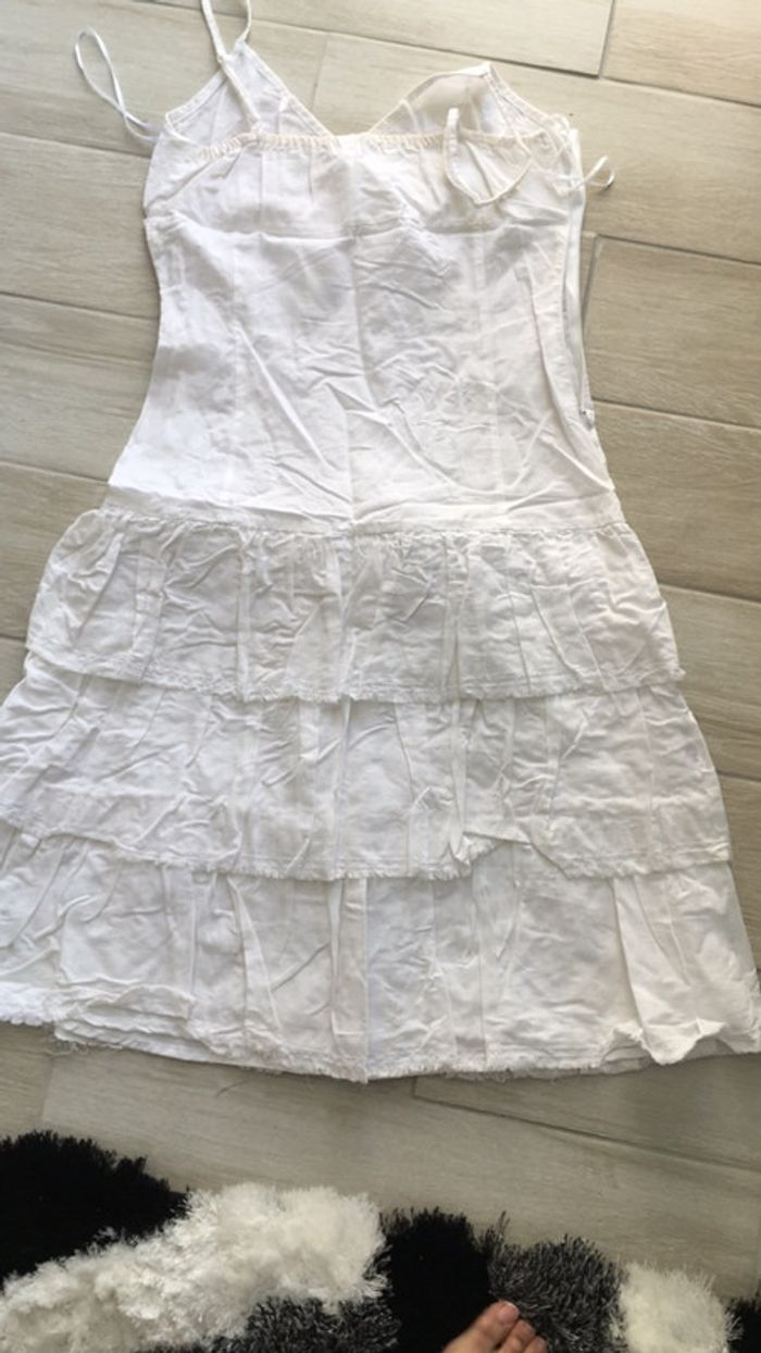 Robe à bretelle en lin - photo numéro 4