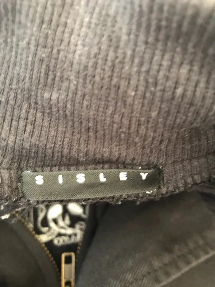 Veste en jean Sisley - photo numéro 4