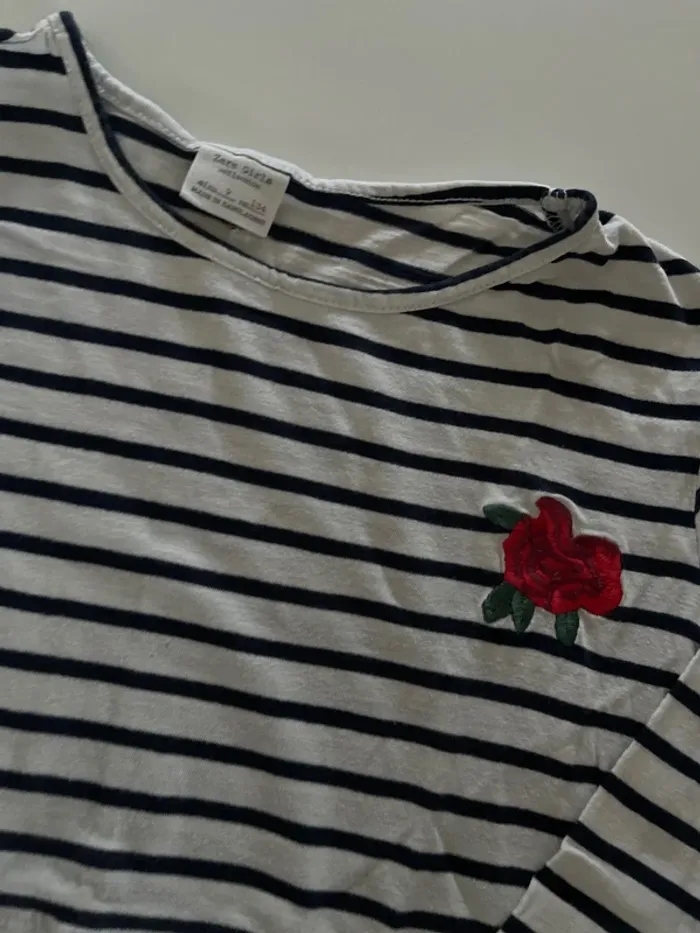 Teeshirt fille Zara 9 ans - photo numéro 2