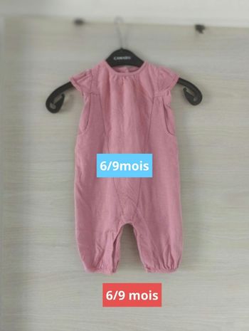 Barboteuse taille 6/9 mois