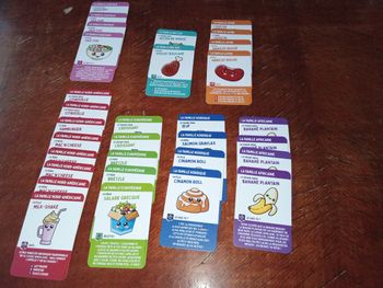 Collection Cartes Jeu de 7 familles Match 2025