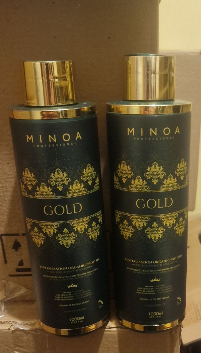 2 lissage minoa gold ( 2 L )